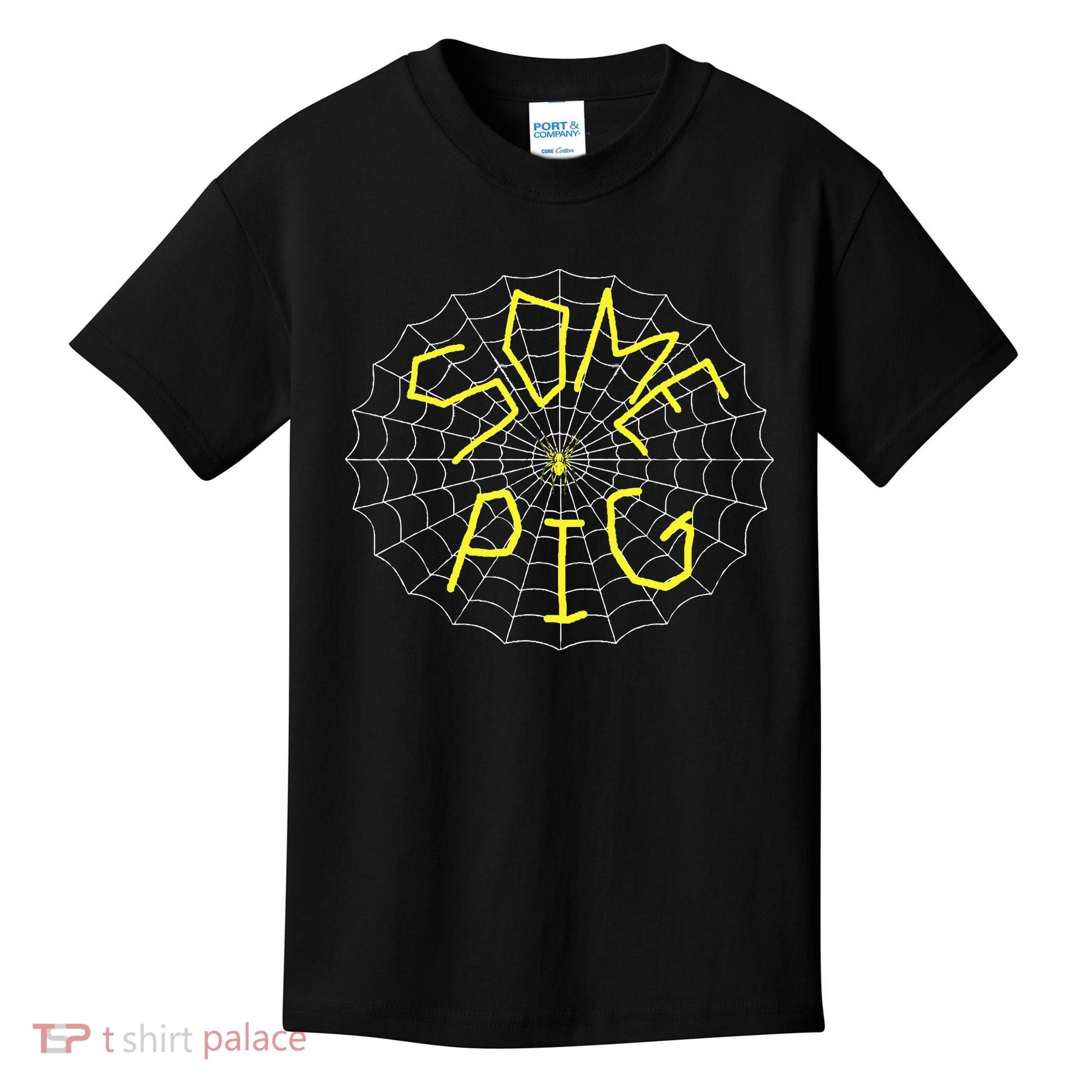 Charlotte's Some Pig Spider Web  Kids T-Shirt