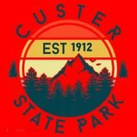 Custer State Park Santa Hat thumb 1