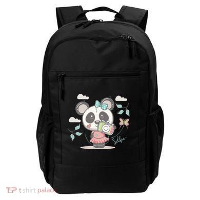 Cute Selfie Panda Girl Backpack