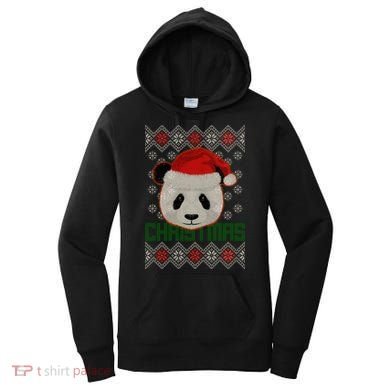 Cute Santa Panda Ugly Christmas Sweater Women's Hoodie