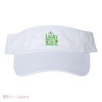 Cute St Patricks Day Lucky Pretty and Magical Visor thumb 0