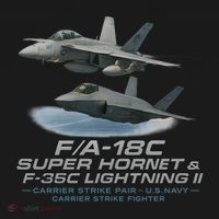 Carrier Strike Pair – F/A-18F & F-35C Bucket Hat thumb 4