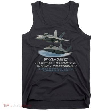 Carrier Strike Pair – F/A-18F & F-35C Tank Top