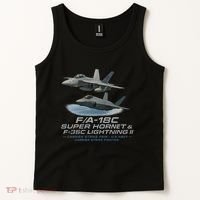 Carrier Strike Pair – F/A-18F & F-35C Tank Top thumb 2