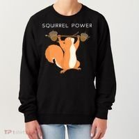 Cute Squirrel Power Women's Sweatshirt thumb 0