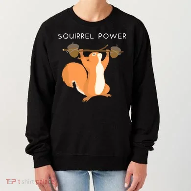 Cute Squirrel Power Women's Sweatshirt