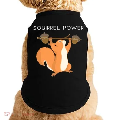 Cute Squirrel Power Doggie Tank