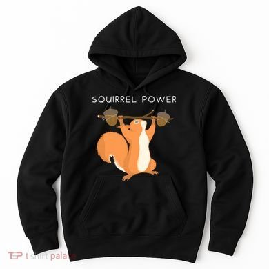 Cute Squirrel Power Hoodie