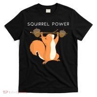 Cute Squirrel Power T-Shirt thumb 0