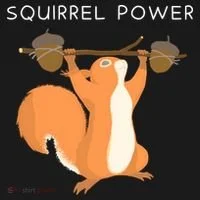 Cute Squirrel Power Polo thumb 3