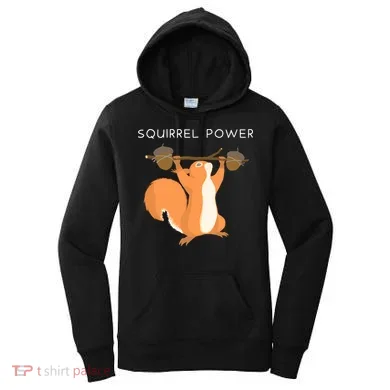 Cute Squirrel Power Women's Hoodie