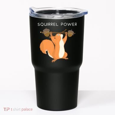 Cute Squirrel Power Tumbler