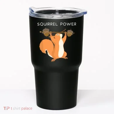 Cute Squirrel Power Tumbler