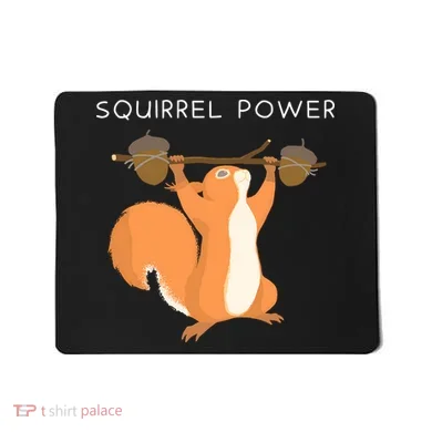 Cute Squirrel Power Mousepad