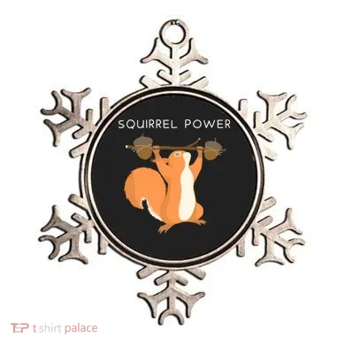 Cute Squirrel Power Ornament