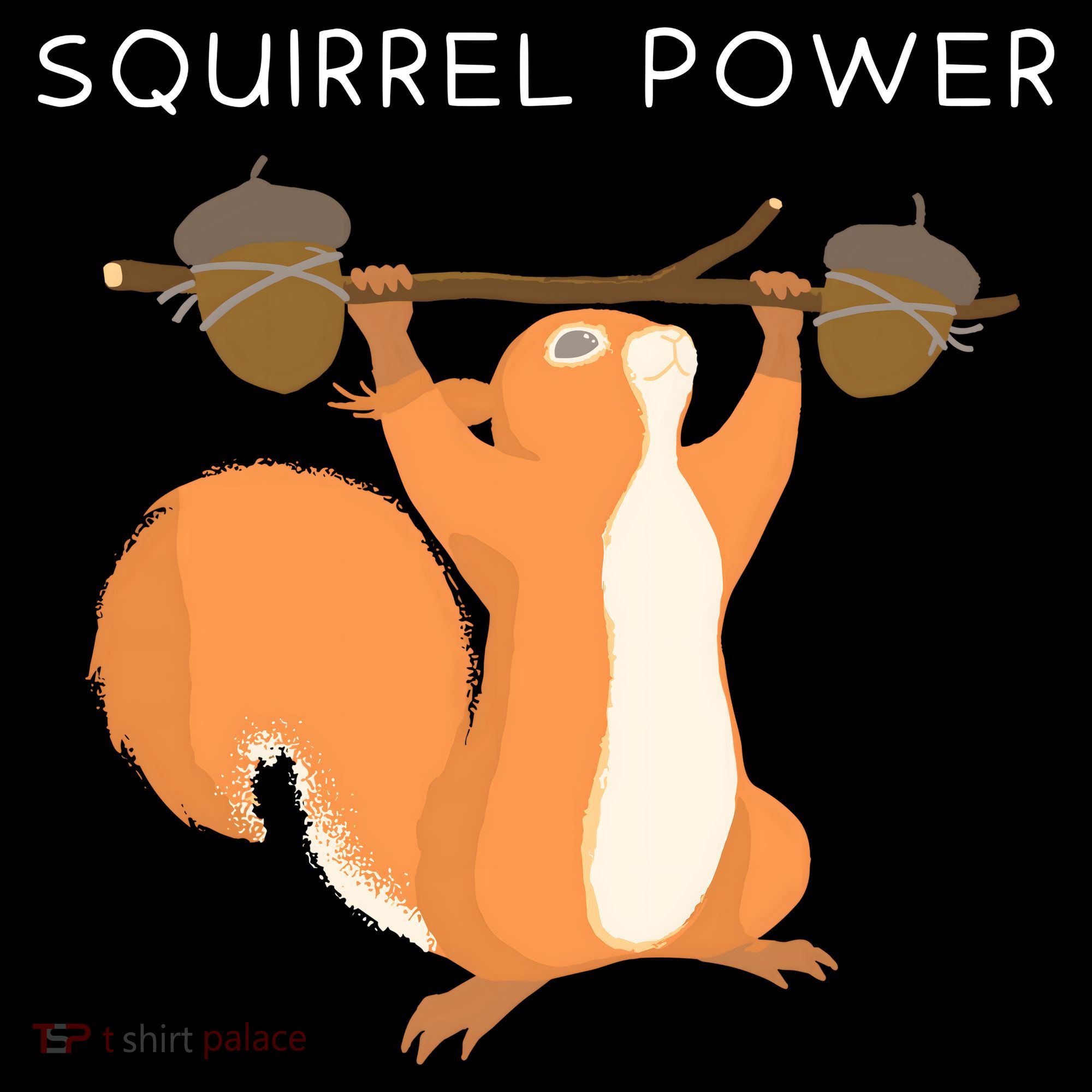 Cute Squirrel Power Women's Tank Top