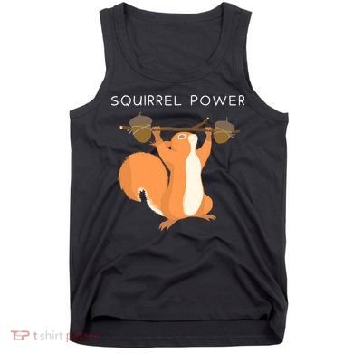 Cute Squirrel Power Tank Top