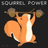 Cute Squirrel Power Golf Towel thumb 3