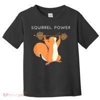 Cute Squirrel Power Toddler T-Shirt thumb 0