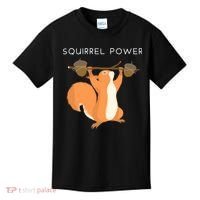 Cute Squirrel Power Kids T-Shirt thumb 0