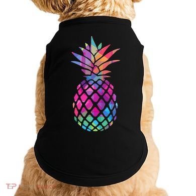 Colorful Simple Pineapple Doggie Tank