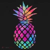 Colorful Simple Pineapple Doggie Tank thumb 4