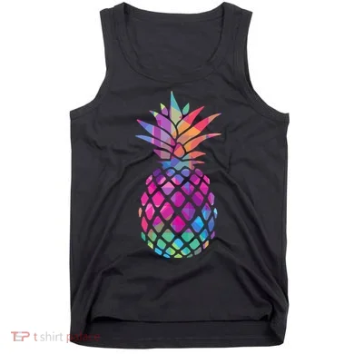Colorful Simple Pineapple Tank Top