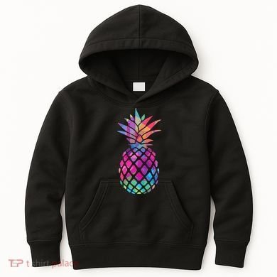 Colorful Simple Pineapple Kids Hoodie