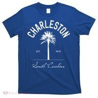Charleston Sc Park Palm Tree Fort Sumter Gift South Carolina Funny Gift T-Shirt thumb 0