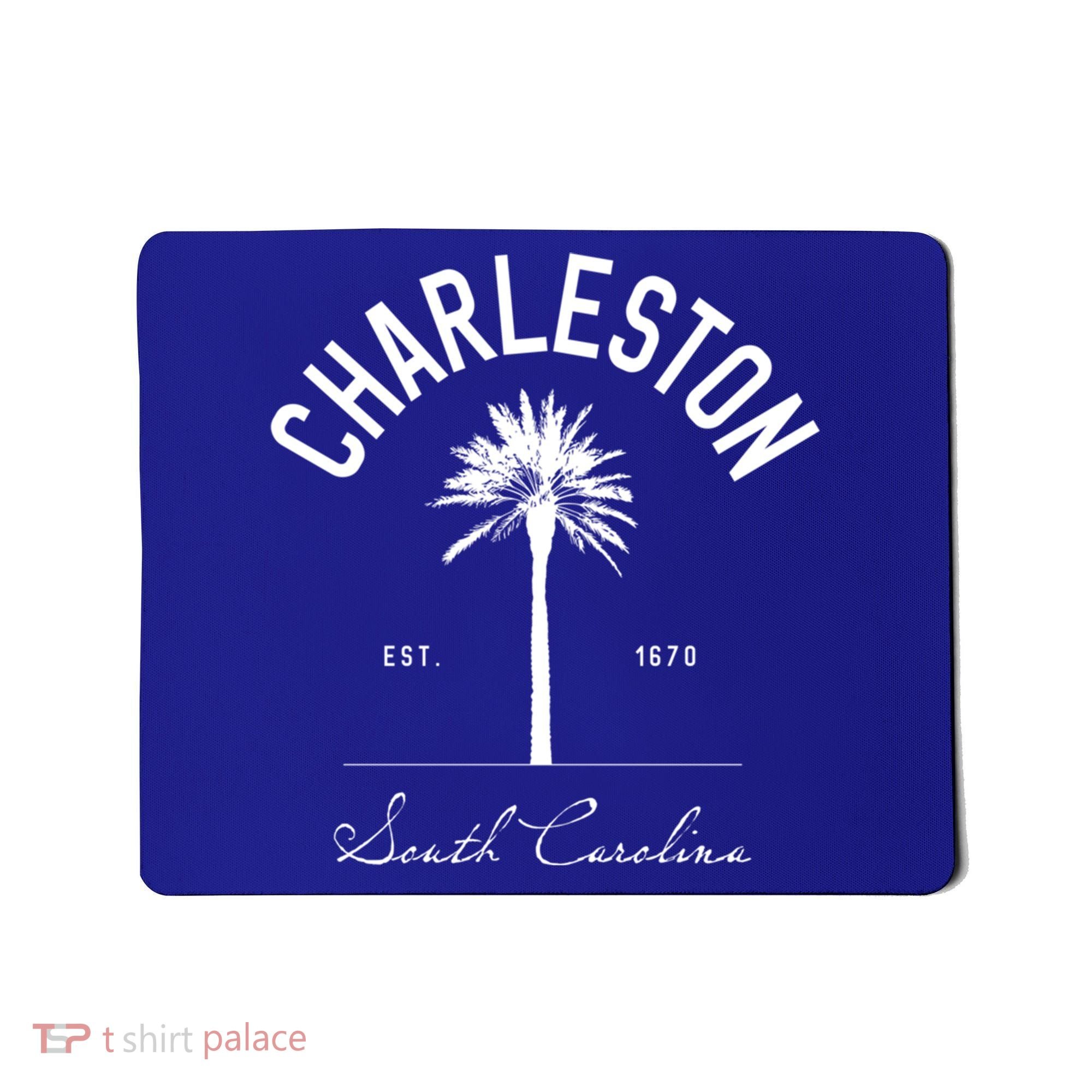 Charleston Sc Park Palm Tree Fort Sumter Gift South Carolina Funny Gift Mousepad