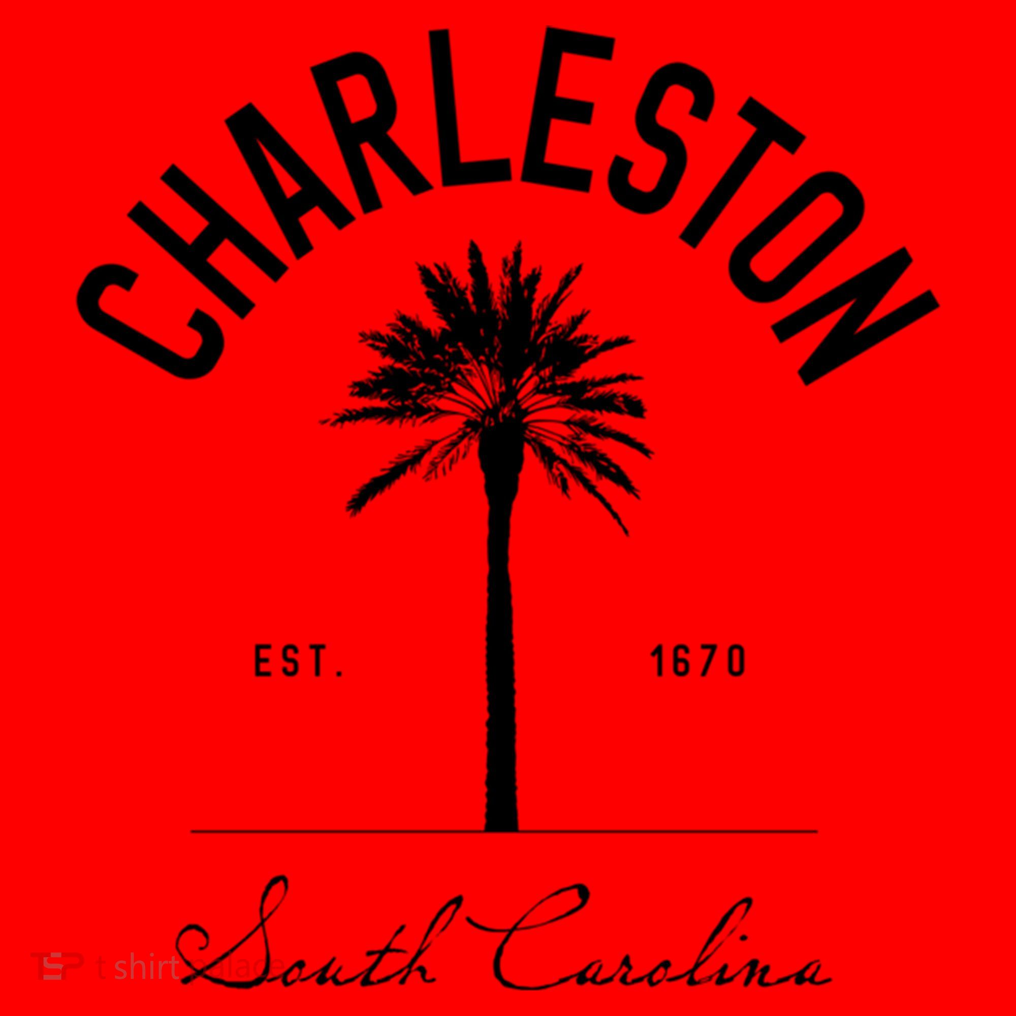 Charleston Sc Park Palm Tree Fort Sumter Gift South Carolina Funny Gift Santa Hat
