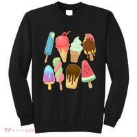 Cute Summer Popsicles And Ice Cream Sweatshirt thumb 0