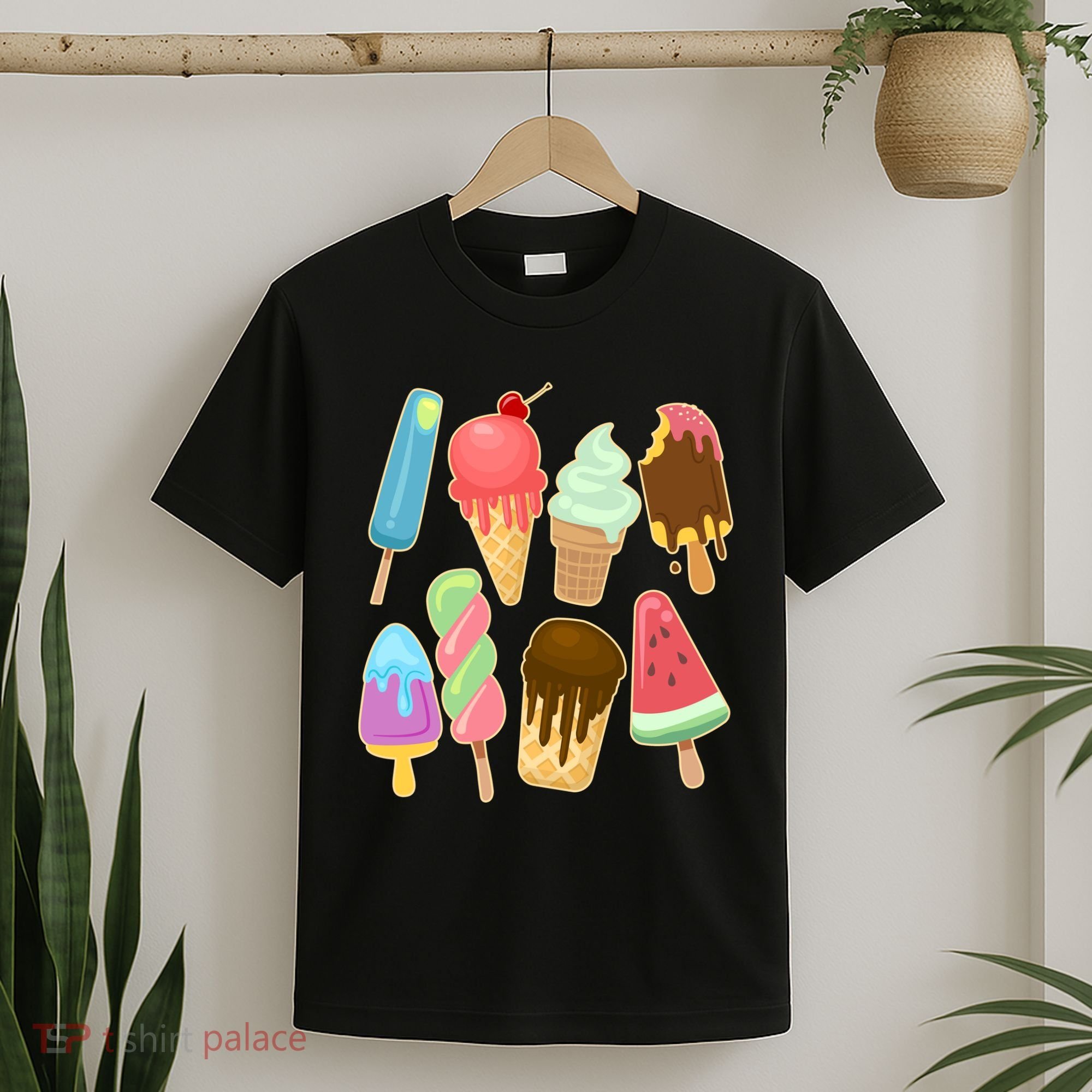 Cute Summer Popsicles And Ice Cream T-Shirt