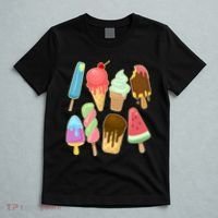 Cute Summer Popsicles And Ice Cream T-Shirt thumb 5