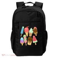 Cute Summer Popsicles And Ice Cream Backpack thumb 0