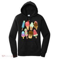 Cute Summer Popsicles And Ice Cream Women's Hoodie thumb 0