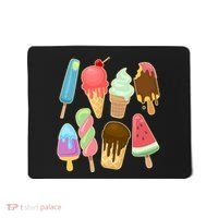 Cute Summer Popsicles And Ice Cream Mousepad thumb 0