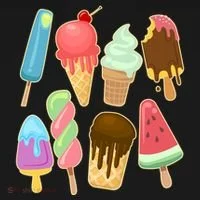 Cute Summer Popsicles And Ice Cream Women's T-Shirt thumb 6