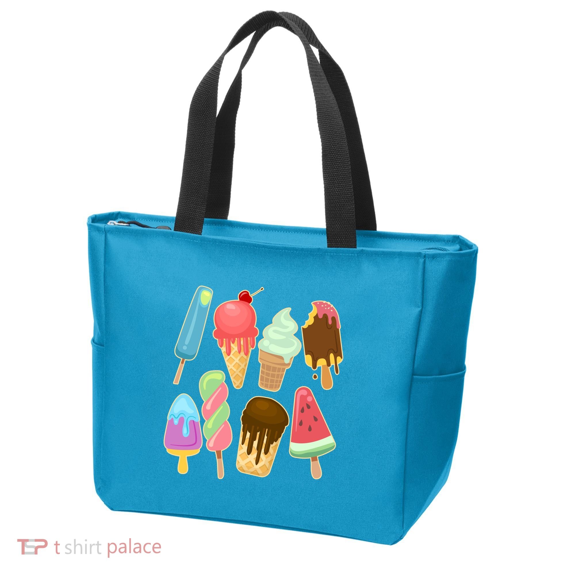 Cute Summer Popsicles And Ice Cream Tote Bag