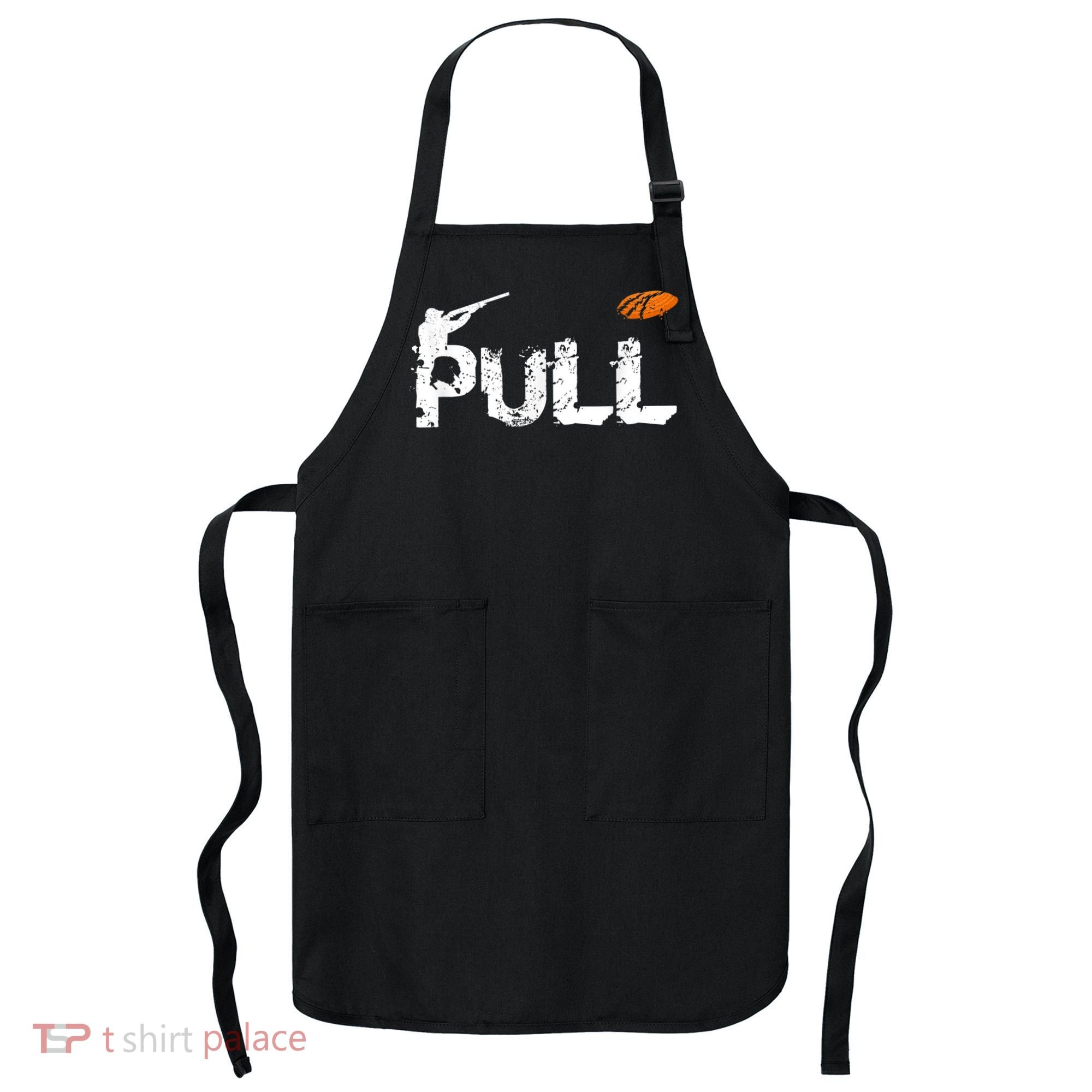 Clay Skeet Pigeon Shooting Pull Clay Bird Hunter Sports Apron