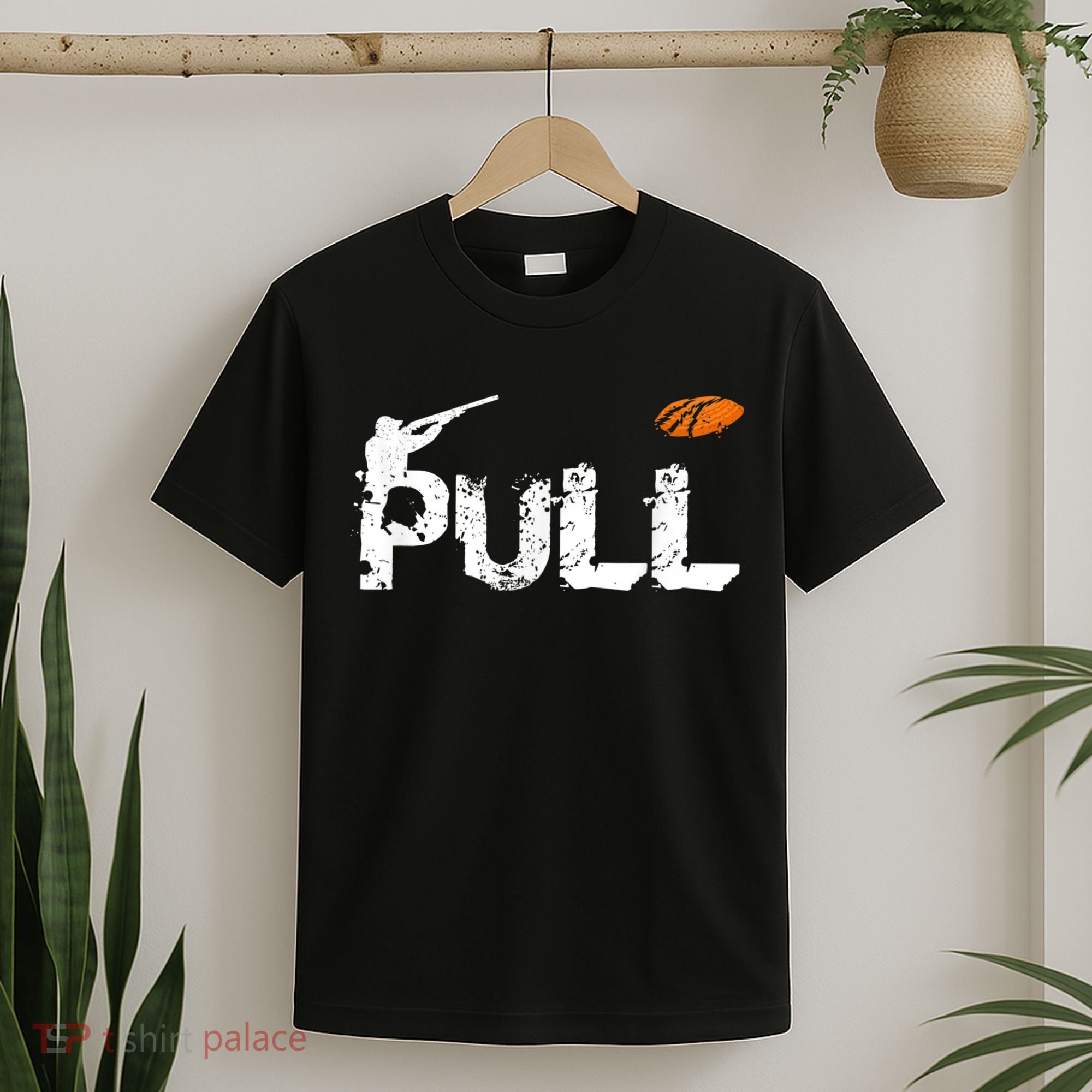 Clay Skeet Pigeon Shooting Pull Clay Bird Hunter Sports T-Shirt