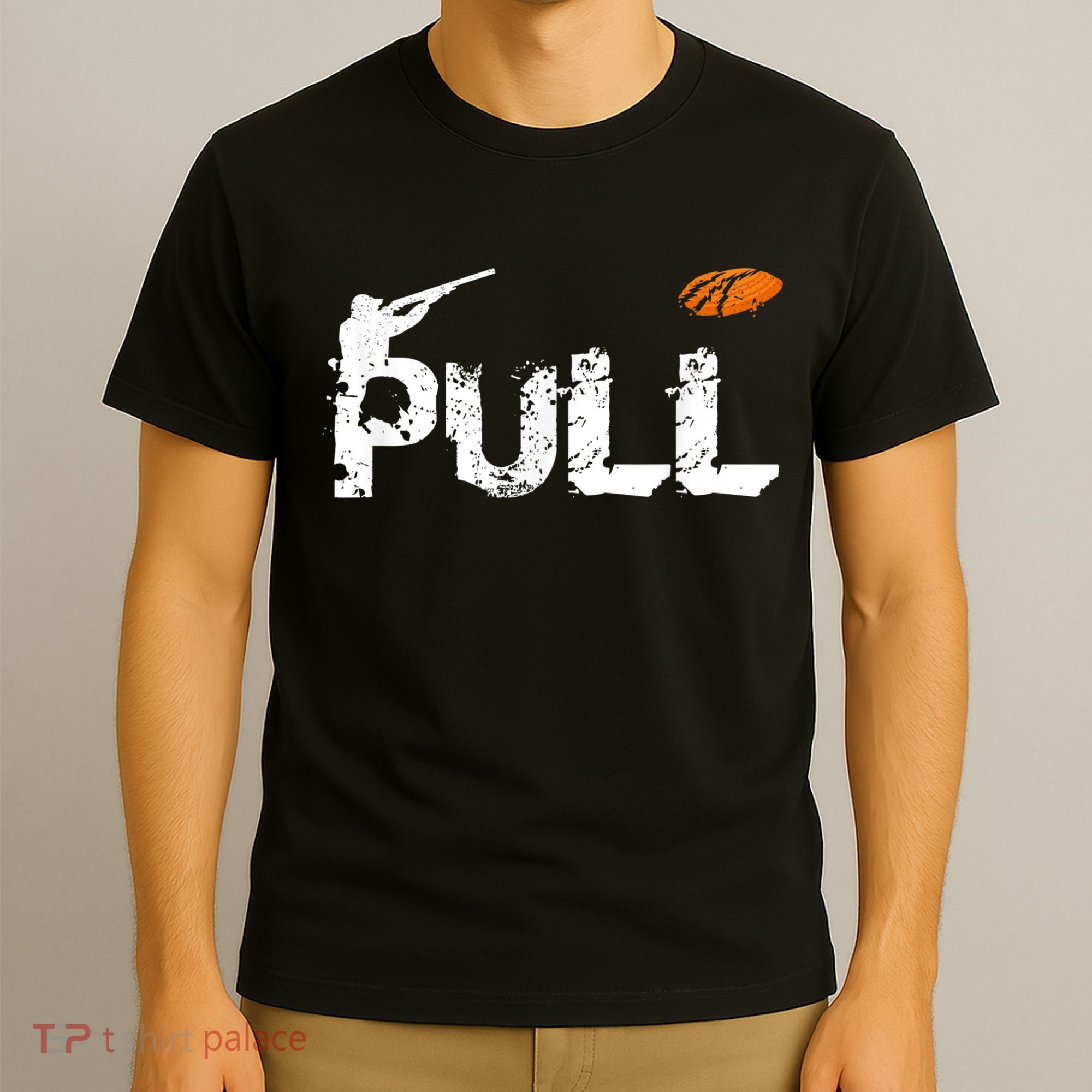 Clay Skeet Pigeon Shooting Pull Clay Bird Hunter Sports T-Shirt