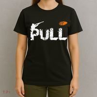 Clay Skeet Pigeon Shooting Pull Clay Bird Hunter Sports T-Shirt thumb 4