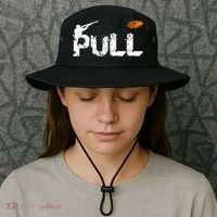 Clay Skeet Pigeon Shooting Pull Clay Bird Hunter Sports Bucket Hat thumb 3