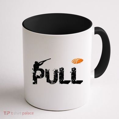 Clay Skeet Pigeon Shooting Pull Clay Bird Hunter Sports Coffee Mug back