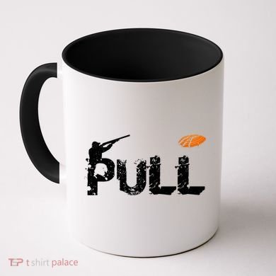 Clay Skeet Pigeon Shooting Pull Clay Bird Hunter Sports Coffee Mug