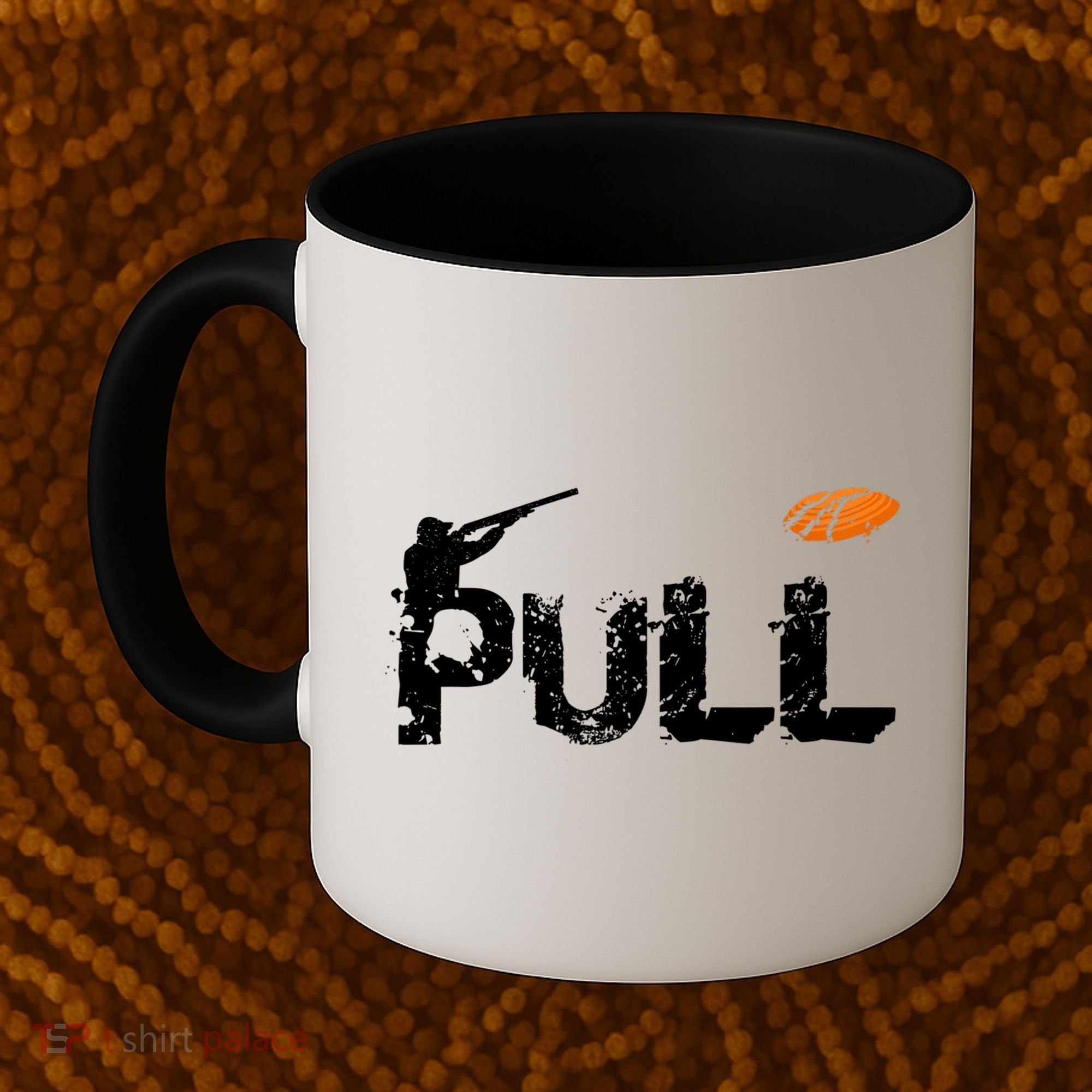 Clay Skeet Pigeon Shooting Pull Clay Bird Hunter Sports Coffee Mug