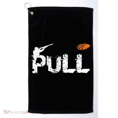 Clay Skeet Pigeon Shooting Pull Clay Bird Hunter Sports Golf Towel