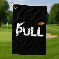 Clay Skeet Pigeon Shooting Pull Clay Bird Hunter Sports Golf Towel thumb 1