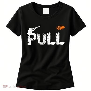 Clay Skeet Pigeon Shooting Pull Clay Bird Hunter Sports Women's T-Shirt